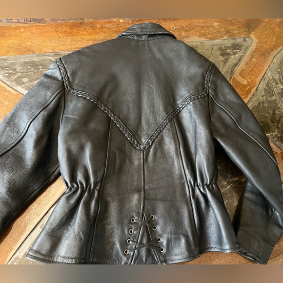 Leather Moto jacket - Picture 2 of 5